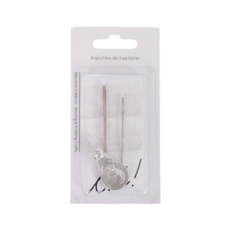 SACHET DE 6 / AIGUILLES A TAPISSER 2 PCS.